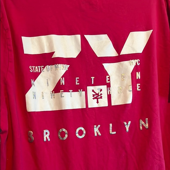 Zoo York Red Short Sleeve Tee - Picture 5 of 15